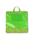 18x18" Project Bag: Green Lattice